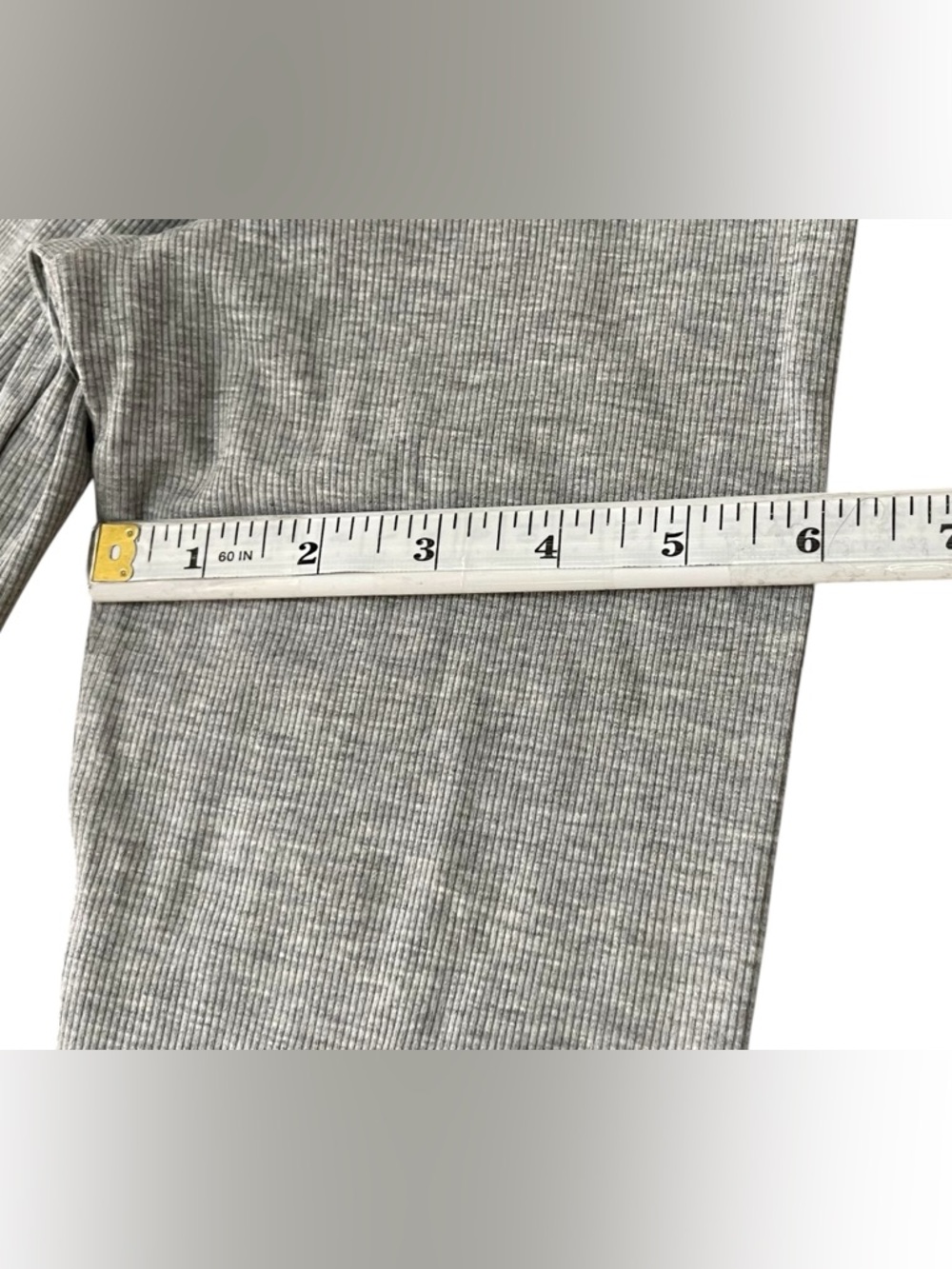 Athleta Women’s Size LG Crew Neck Long Sleeve Top Gray Modal - Picture 8 of 14